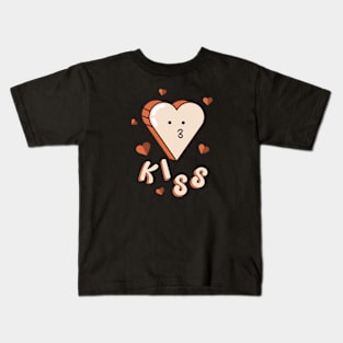 Heart Kiss Kids T-Shirt